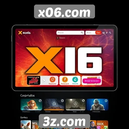 Exploração da interface de usuário no x06.com