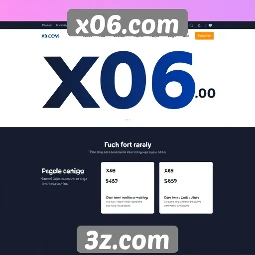 Interface do usuário do x06.com passa por melhorias